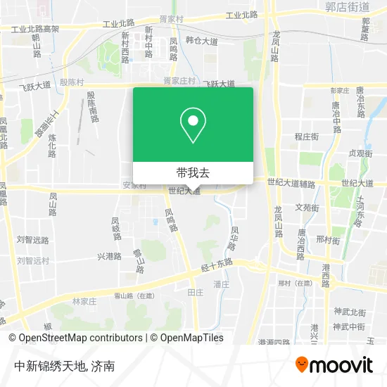 中新锦绣天地地图