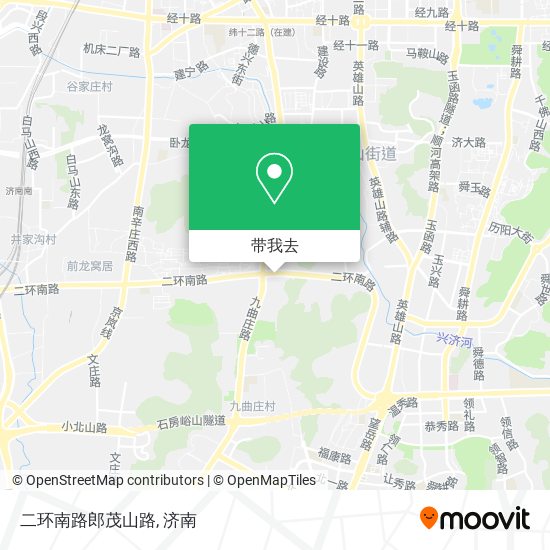 二环南路郎茂山路地图
