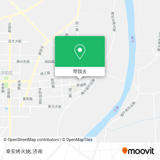 泰安烤火烧地图