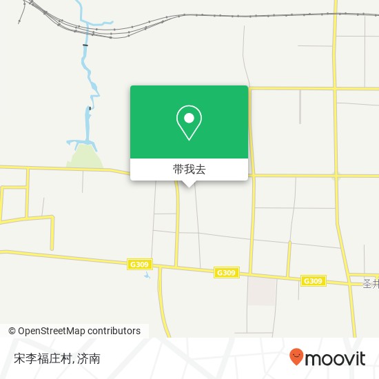 宋李福庄村地图