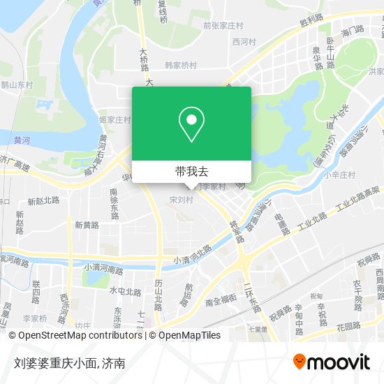 刘婆婆重庆小面地图