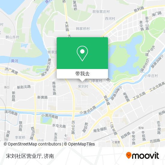 宋刘社区营业厅地图