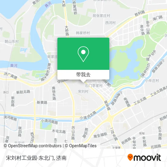 宋刘村工业园-东北门地图