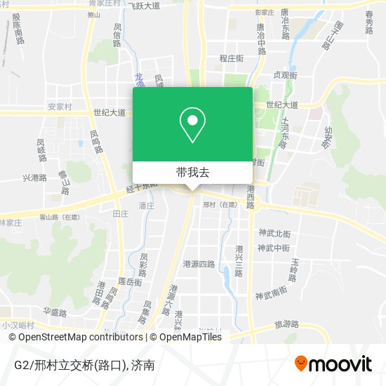 G2/邢村立交桥(路口)地图