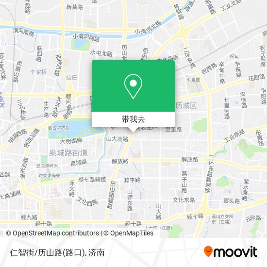 仁智街/历山路(路口)地图