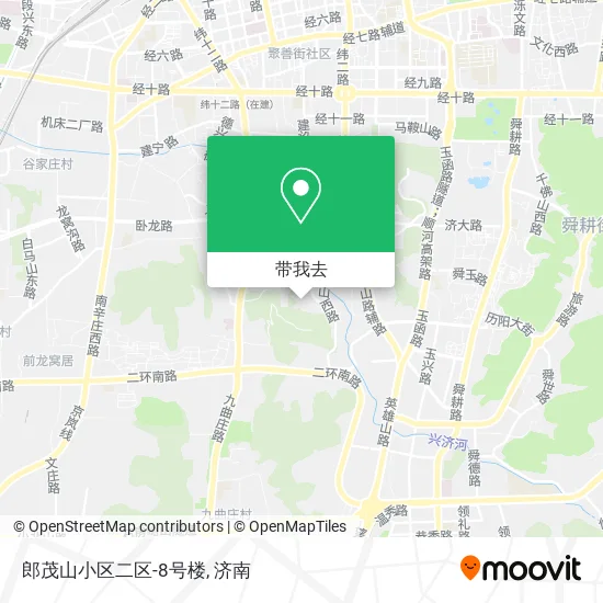 郎茂山小区二区-8号楼地图