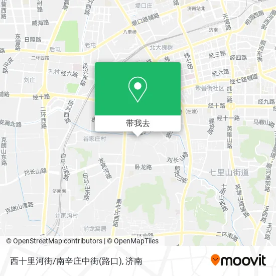 西十里河街/南辛庄中街(路口)地图