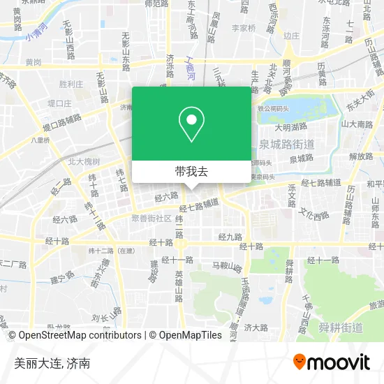 美丽大连地图