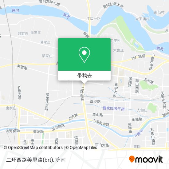 二环西路美里路(brt)地图