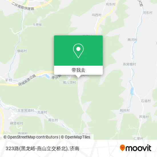 323路(黑龙峪-燕山立交桥北)地图