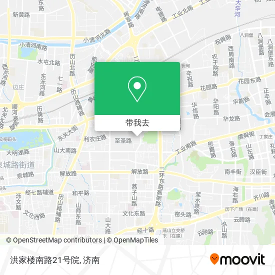 洪家楼南路21号院地图