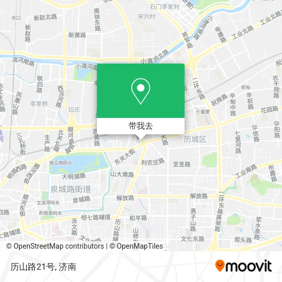 历山路21号地图