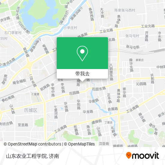 山东农业工程学院地图