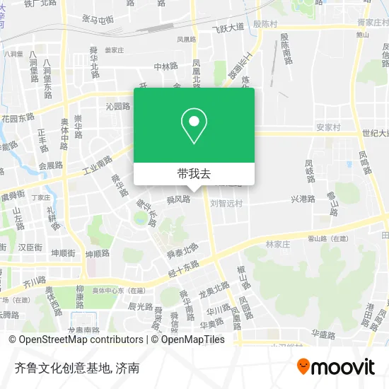 齐鲁文化创意基地地图