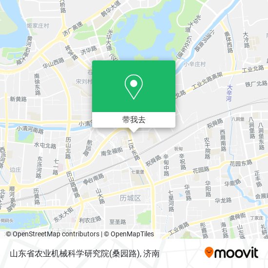 山东省农业机械科学研究院(桑园路)地图