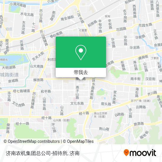 济南农机集团总公司-招待所地图