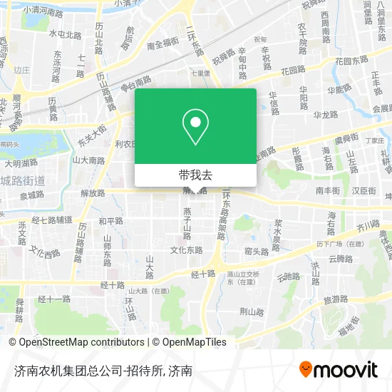 济南农机集团总公司-招待所地图