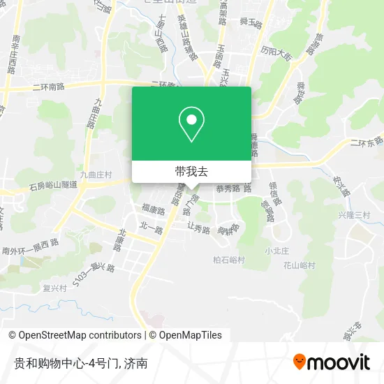 贵和购物中心-4号门地图