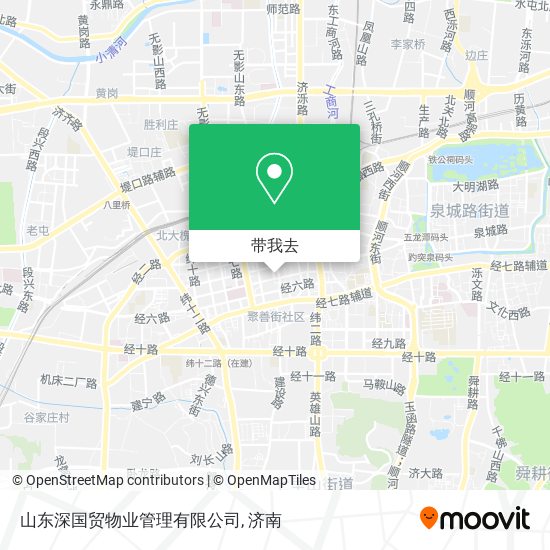 山东深国贸物业管理有限公司地图