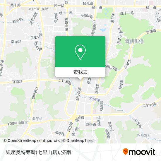 银座奥特莱斯(七里山店)地图
