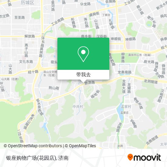 银座购物广场(花园店)地图