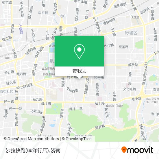 沙拉快跑(uu洋行店)地图