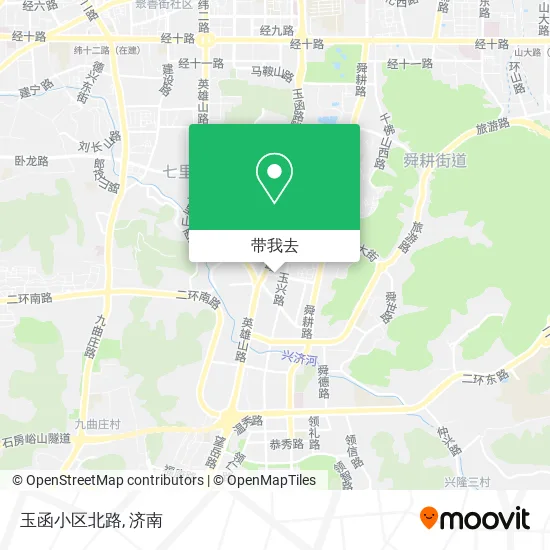 玉函小区北路地图