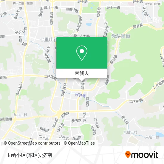 玉函小区(东区)地图