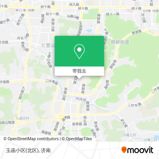 玉函小区(北区)地图
