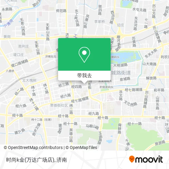 时尚k金(万达广场店)地图