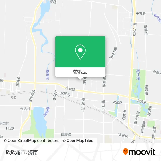 欣欣超市地图
