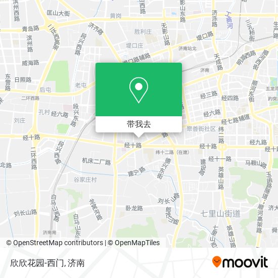 欣欣花园-西门地图