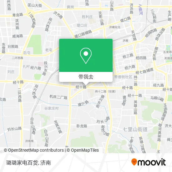 璐璐家电百货地图