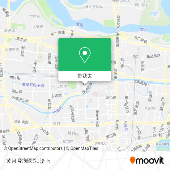 黄河肾病医院地图
