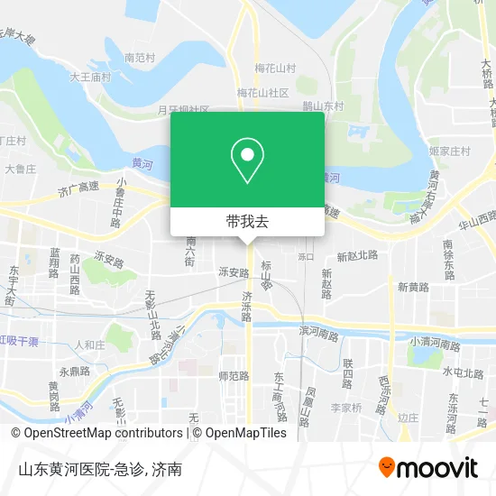 山东黄河医院-急诊地图