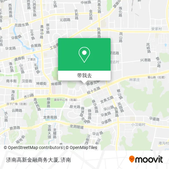 济南高新金融商务大厦地图
