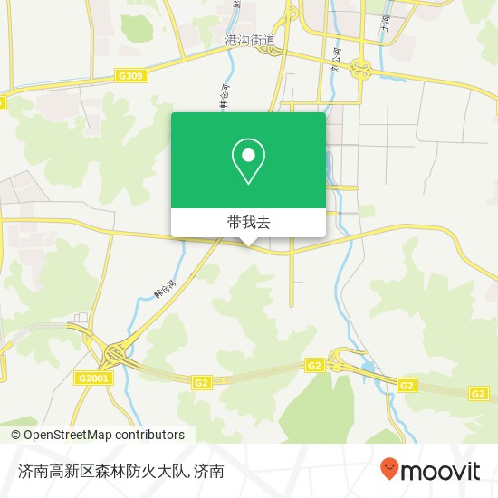 济南高新区森林防火大队地图