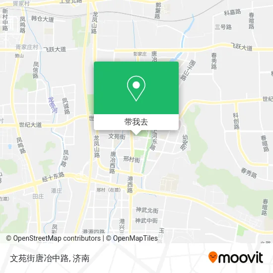 文苑街唐冶中路地图