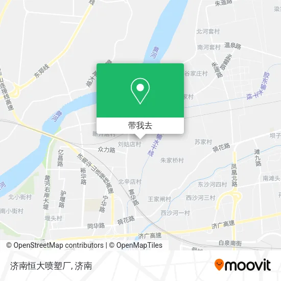 济南恒大喷塑厂地图
