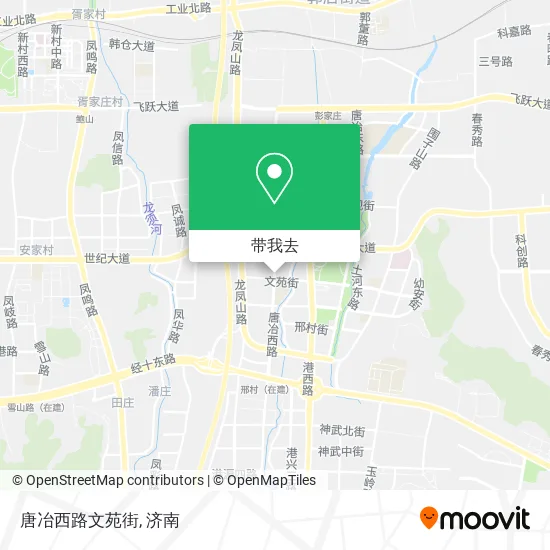 唐冶西路文苑街地图