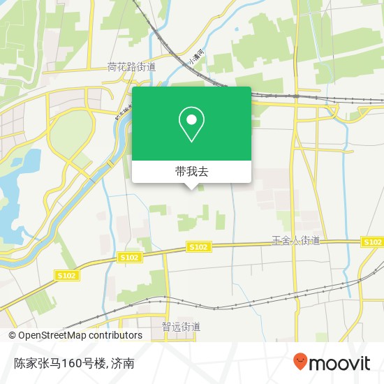 陈家张马160号楼地图