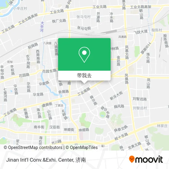 Jinan Int'l Conv.&Exhi. Center地图