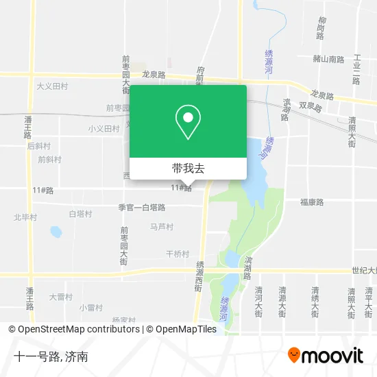 十一号路地图