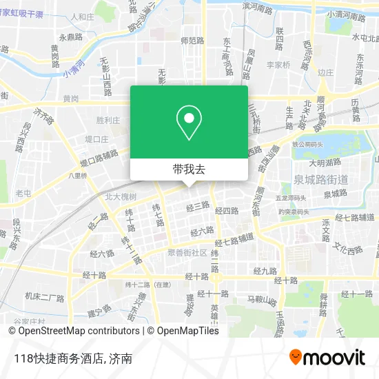 118快捷商务酒店地图