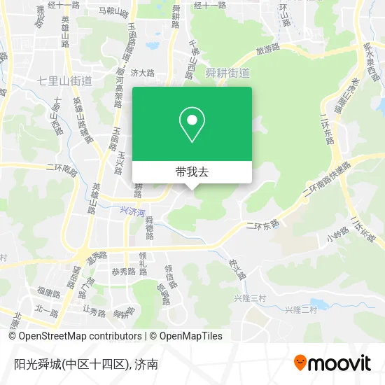 阳光舜城(中区十四区)地图