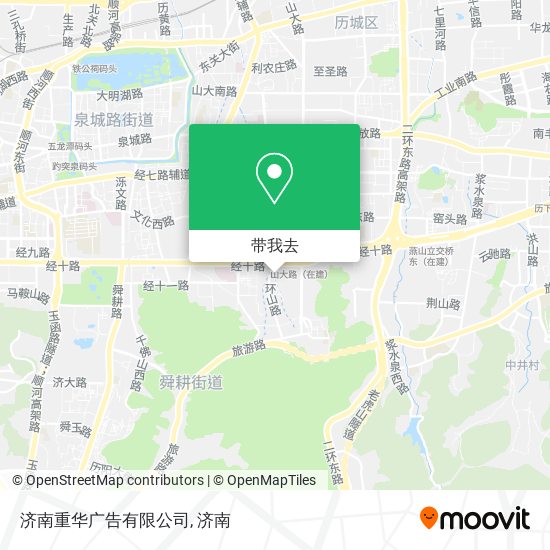 济南重华广告有限公司地图