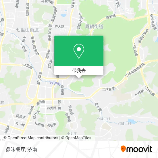 鼎味餐厅地图