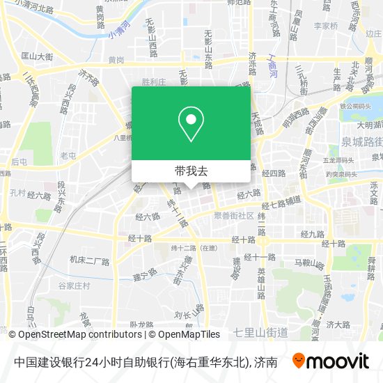 中国建设银行24小时自助银行(海右重华东北)地图