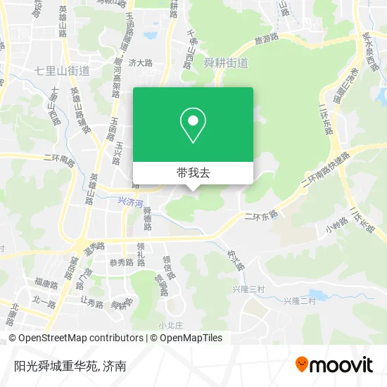 阳光舜城重华苑地图