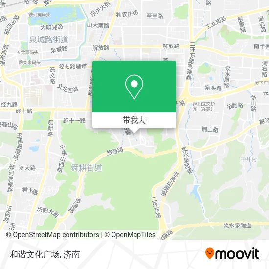 和谐文化广场地图